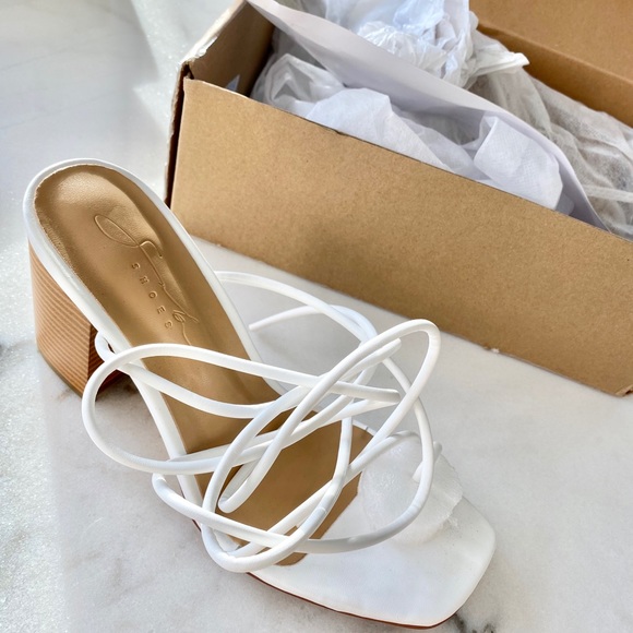 Sabo Skirt Shoes - Strappy Eva Heels from Sabo Skirt